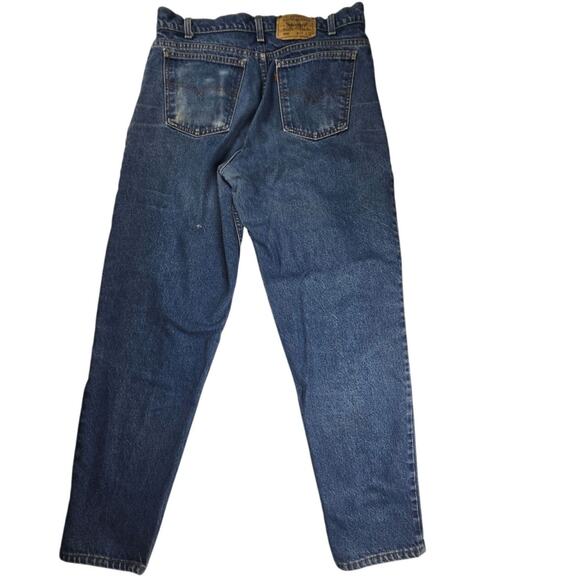 Levi's 550 Vintage Jeans Mens 36x32 Made In USA Relaxed Fit Orange Tab - Picture 2 of 9